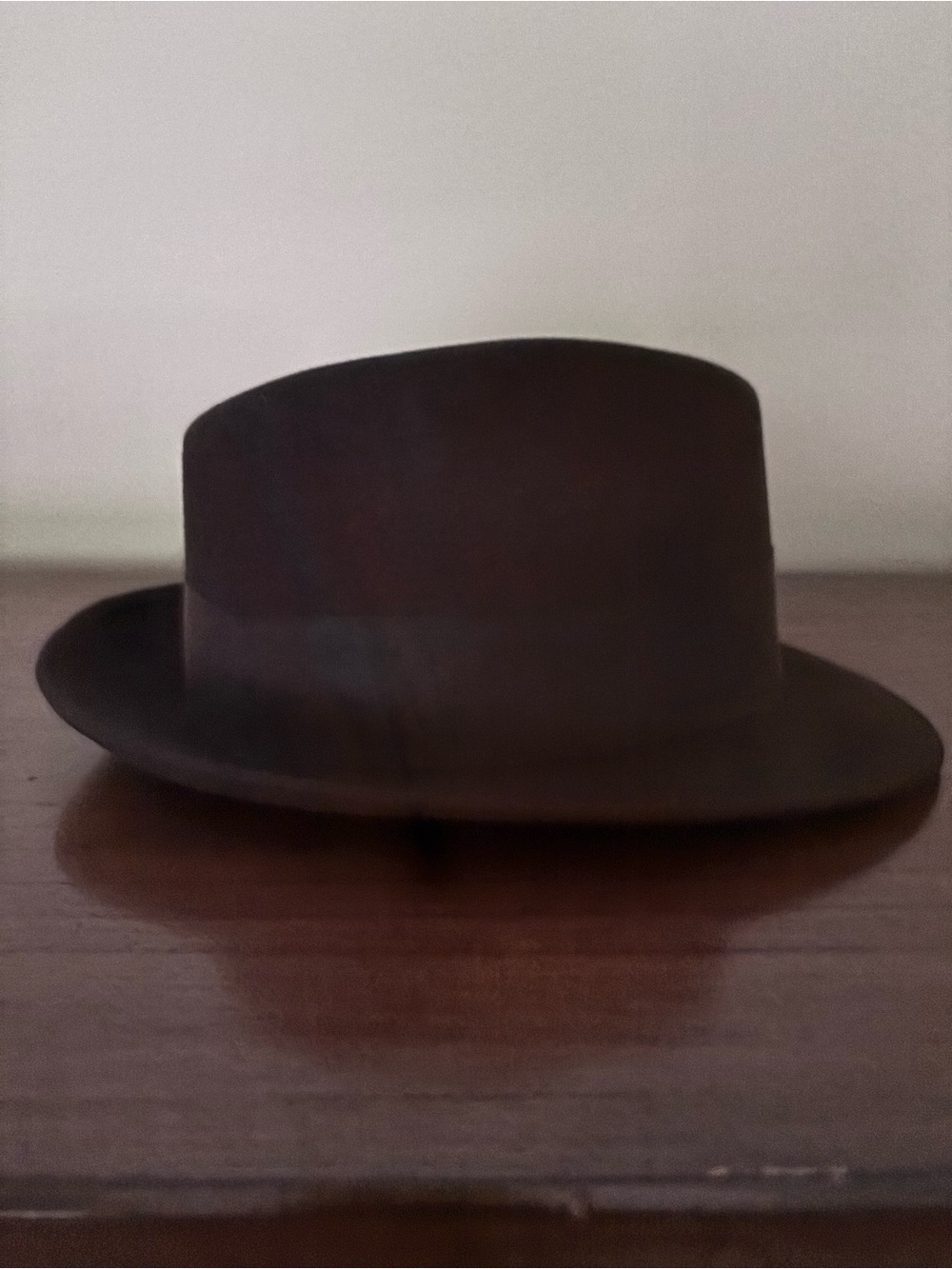 Classic Black Felt Fedora Hat